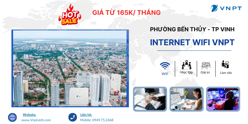 Lắp VNPT Phường Bến Thủy