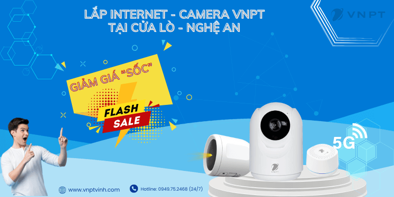 Lắp internet Camera VNPT tại Cửa Lò
