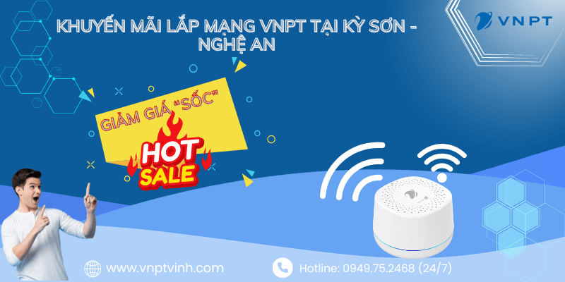 Lắp mạng VNPT Kỳ Sơn
