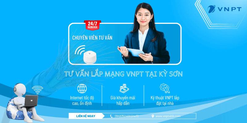 Tư vấn lắp mạng VNPT Kỳ Sơn