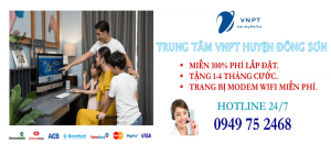 Lắp mạng internet cáp quang VNPT tại Huyện Đông Sơn, tỉnh Thanh Hóa