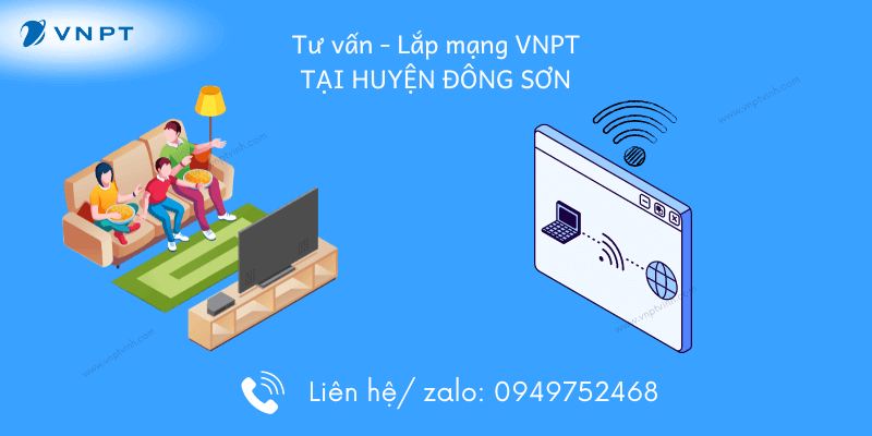 Lắp mạng VNPT huyện Đông Sơn