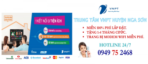 Lắp mạng cáp quang vnpt huyện nga Sơn, tỉnh thanh hóa