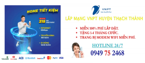 lắp mạng internet cáp quang VNPT Huyện Thạch Thành, Thanh Hóa