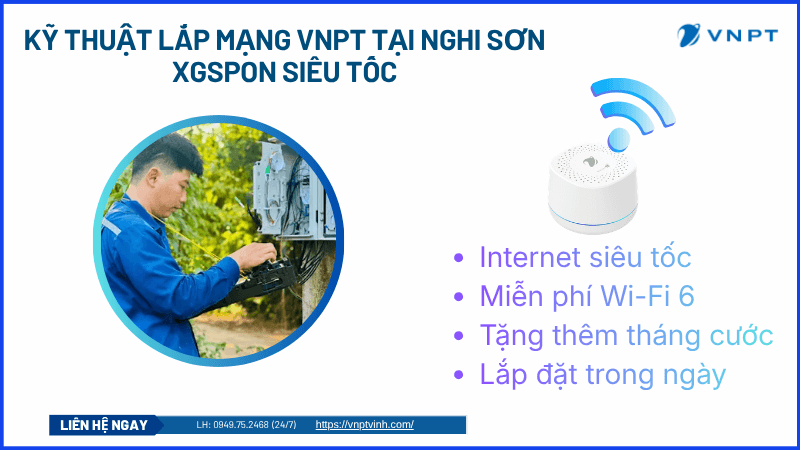 Lắp mạng VNPT Nghi Sơn