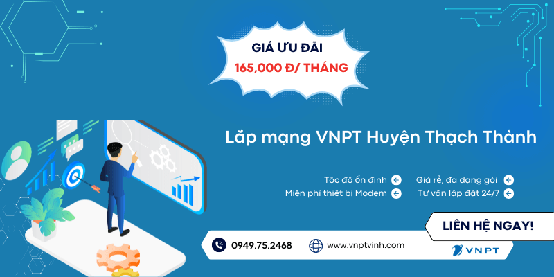 Lắp wifi VNPT Thạch Thành Lắp wifi VNPT Thạch Thành
