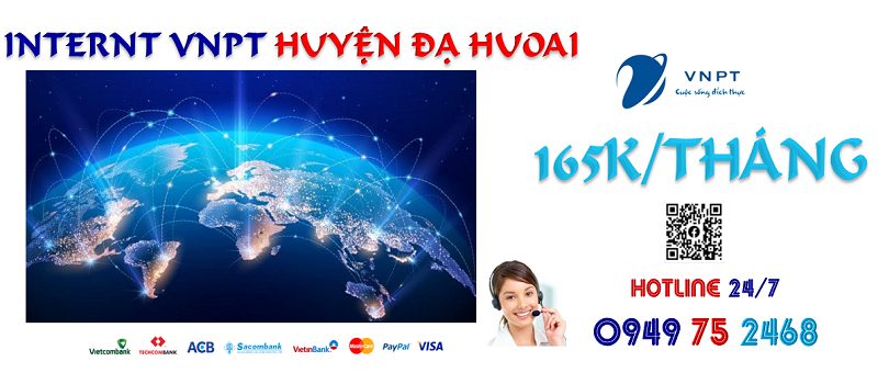 lắp đặt mạng wifi internet cáp quang VNPT tại Huyện Đạ Huoai