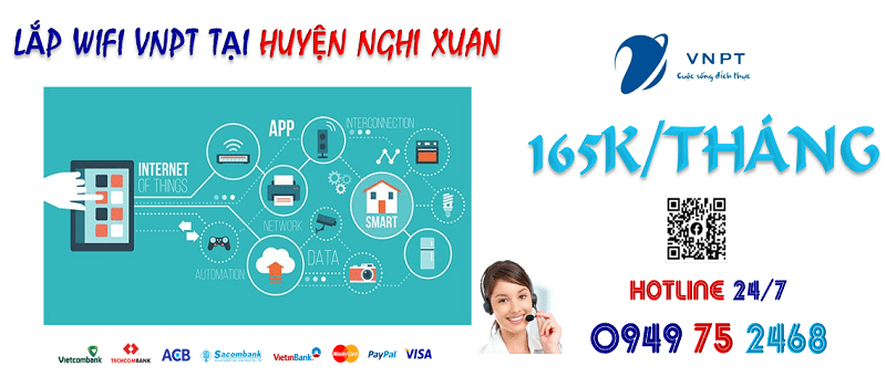 lắp đặt wifi cáp quang VNPT tại Huyện Nghi Xuân