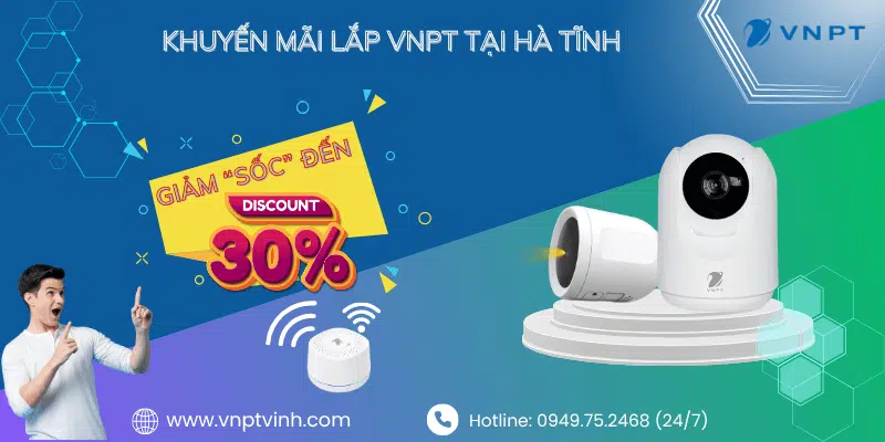 Lắp mạng VNPT Hà Tĩnh