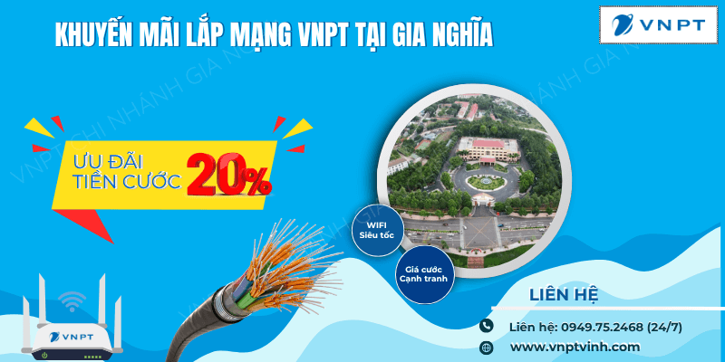 Lắp mạng VNPT tại Gia Nghĩa