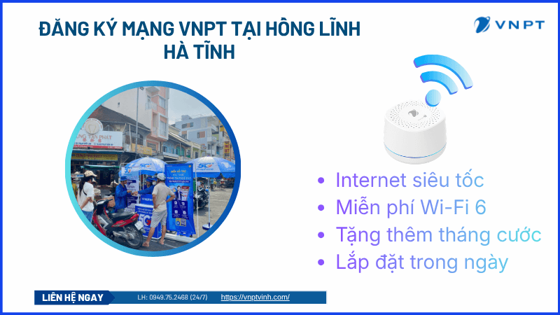Lắp mạng VNPT tại Hồng Lĩnh Lắp mạng VNPT tại Hồng Lĩnh
