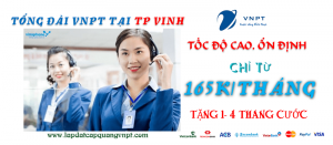 Tổng đài lắp mạng cáp quang VNPT tại TP Vinh