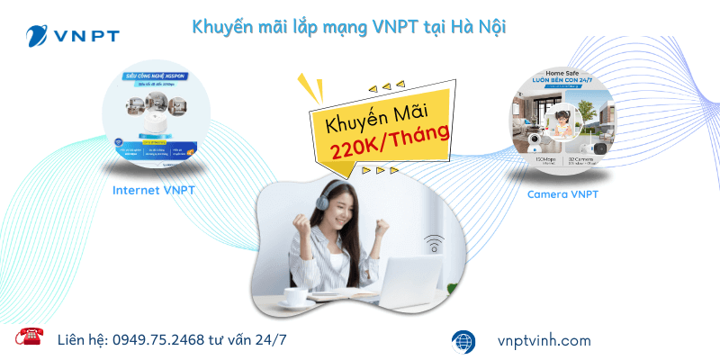 Giá cước VNPT Hà Nội