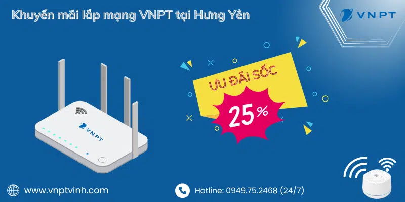 Lắp Internet VNPT Hưng Yên Lắp Internet VNPT Hưng Yên