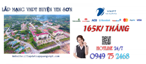 Tổng đài lắp mạng cáp quang VNPT tại Huyện Yên Sơn