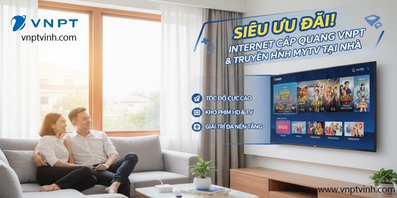 Bảng giá Internet và truyền hình VNPT tại Nam Định