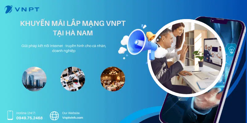 Khuyến mãi lắp mạng VNPT Hà Nam