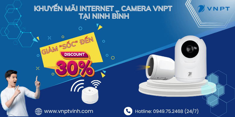 Lắp Internet Camera VNPT tại Ninh Bình
