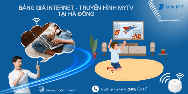 Lắp internet truyền hình VNPT tại Hà Đông