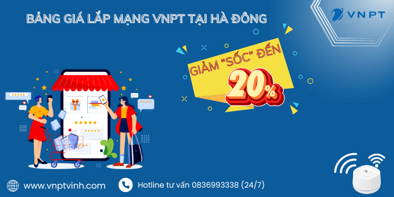 Lắp mạng VNPT Hà Đông