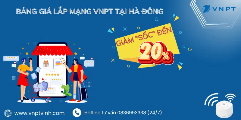 Lắp mạng VNPT Hà Đông