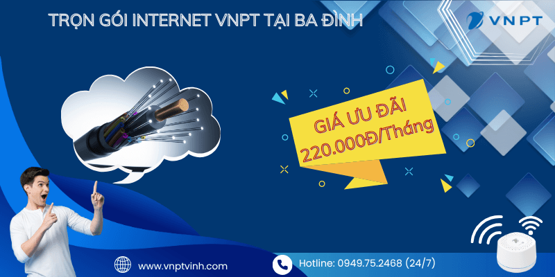 Lắp WiFi VNPT tại Ba Đình
