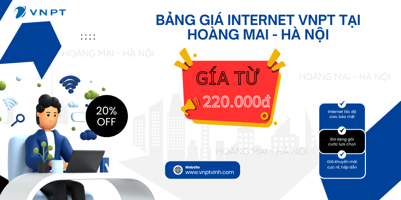 Lắp mạng VNPT giá rẻ tại Hoàng Mai Lắp mạng VNPT giá rẻ tại Hoàng Mai