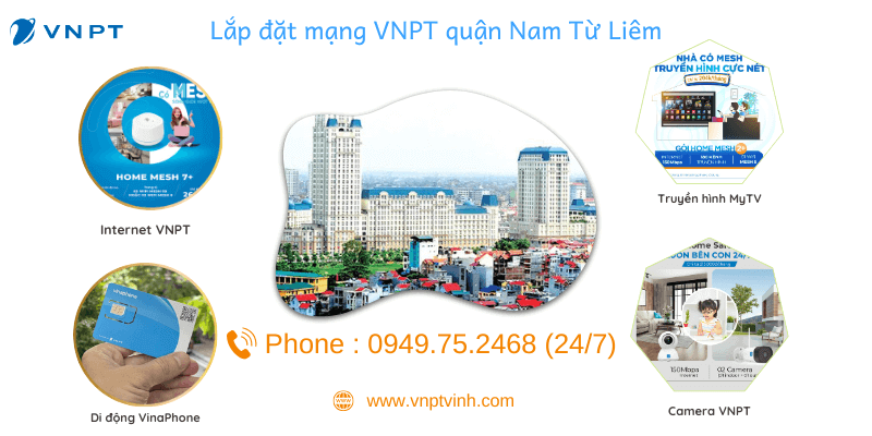 Lắp mạng VNPT Nam Từ Liêm