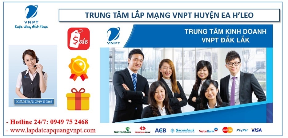 Lắp mạng cáp quang VNPT huyện Ea H'leo
