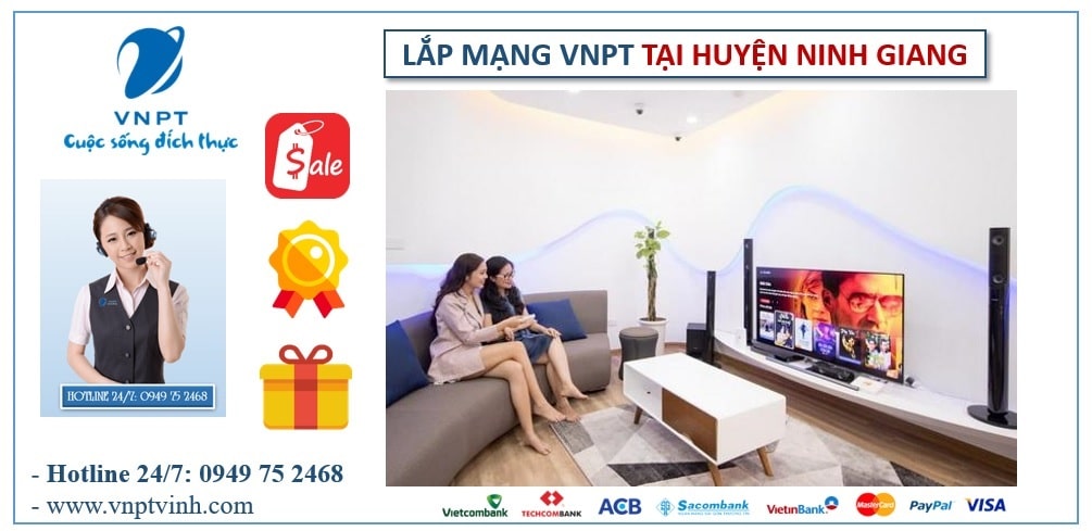 Lắp mạng cáp quang VNPT huyện Ninh Giang