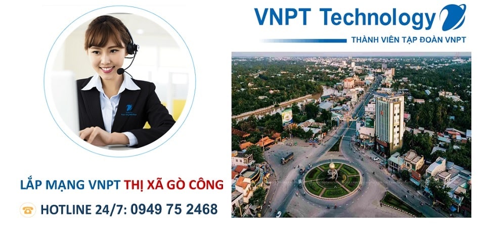 Lắp mạng VNPT thị xã Gò Công