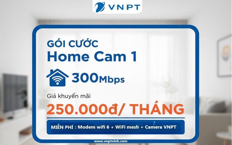Bảng giá Internet và Camera VNPT tại Bắc Ninh