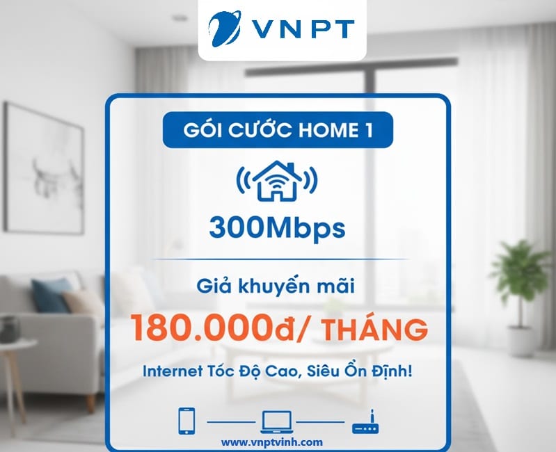 Bảng giá Internet VNPT tại Bắc Ninh