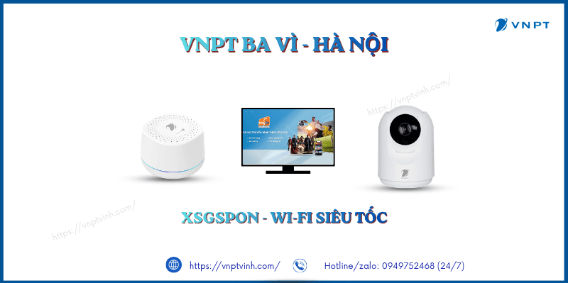 Lắp mạng VNPT Ba Vì