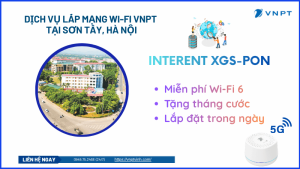 Lắp mạng VNPT Sơn Tây