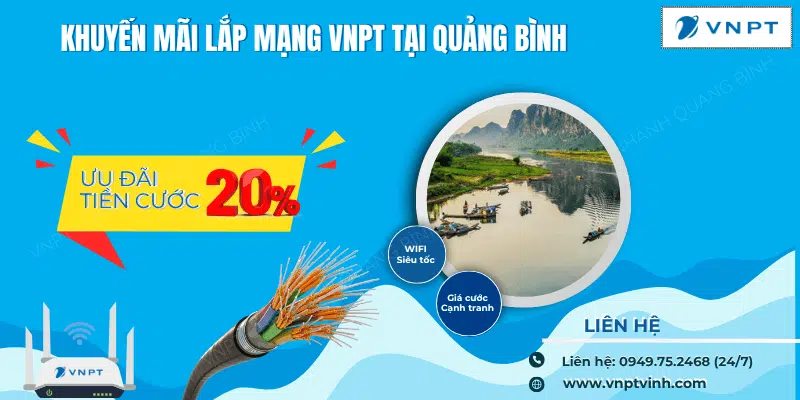 Lắp mạng VNPT tại Quảng Bình