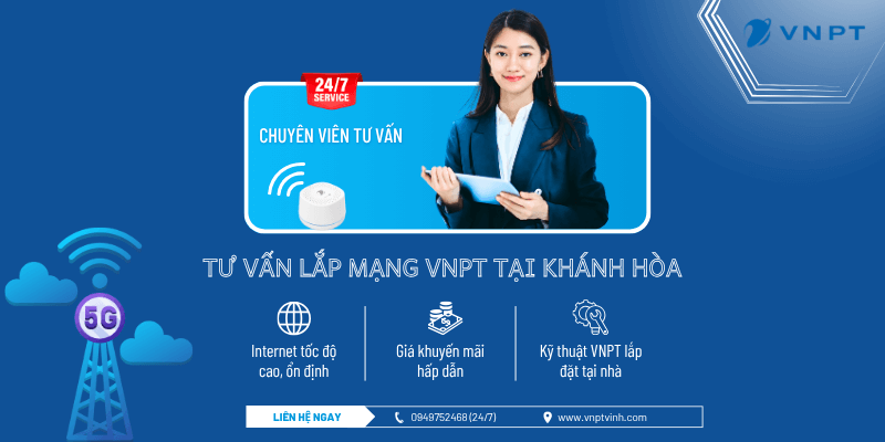 Tư vấn lắp mạng VNPT Khánh Hòa