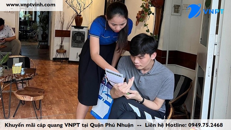 Cáp quang VNPT Quận Phú Nhuận