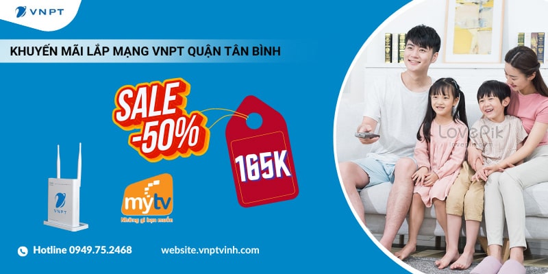 Khuyến mãi lắp mạng VNPT Quận Tân Bình