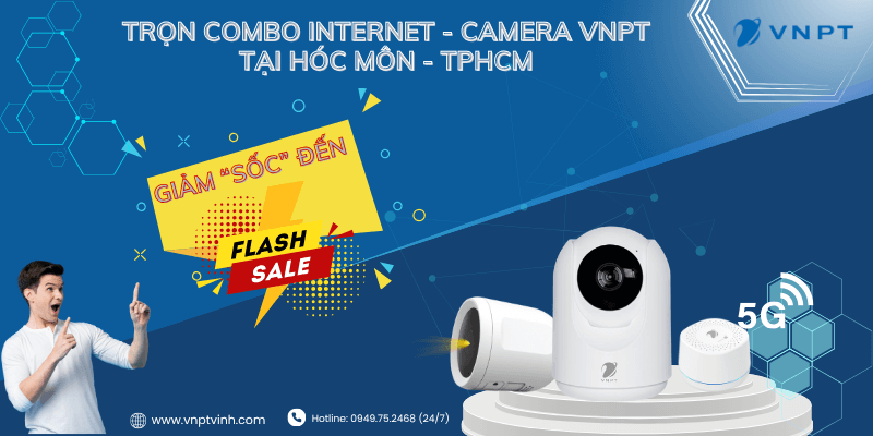 Lắp internet Camera VNPT tại Hóc Môn