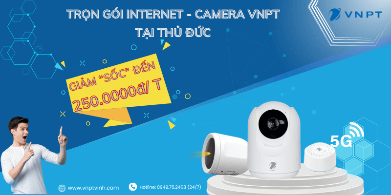 Lắp internet Camera VNPT tại Thủ Đức