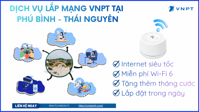 Lắp mạng VNPT Phú Bình