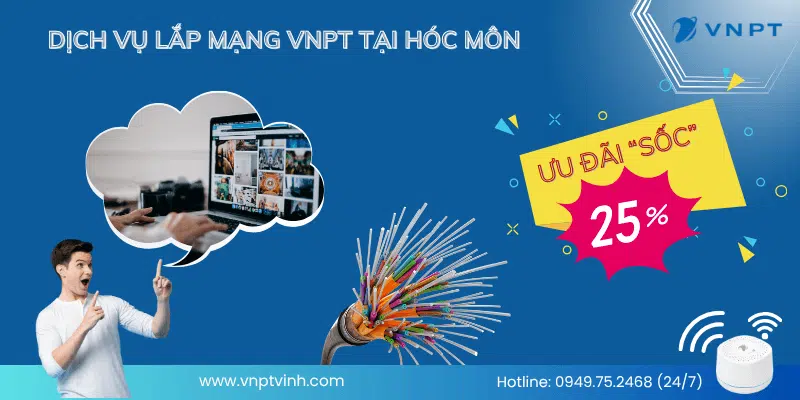 Lắp mạng VNPT tại Hóc Môn Lắp mạng VNPT tại Hóc Môn