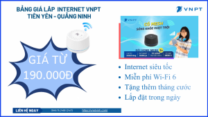 Lắp mạng VNPT Tiên Yên