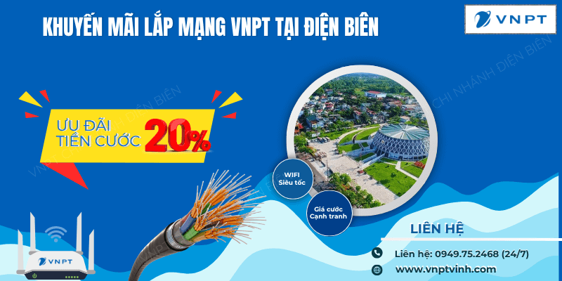 Bảng giá Internet VNPT Điện Biên