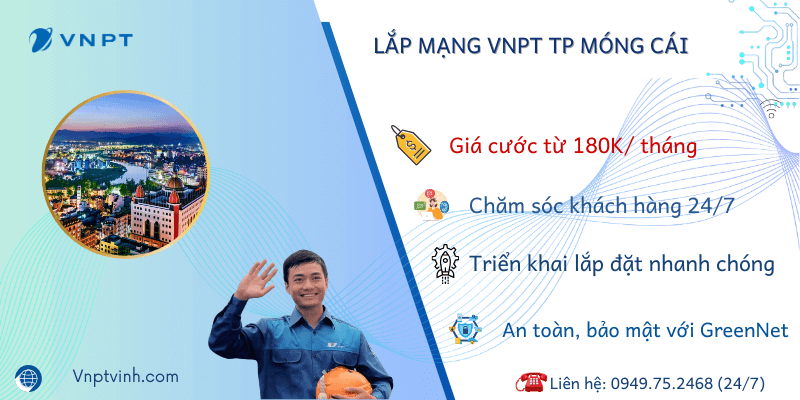 Bảng giá VNPT tại TP Móng Cái Bảng giá VNPT tại TP Móng Cái