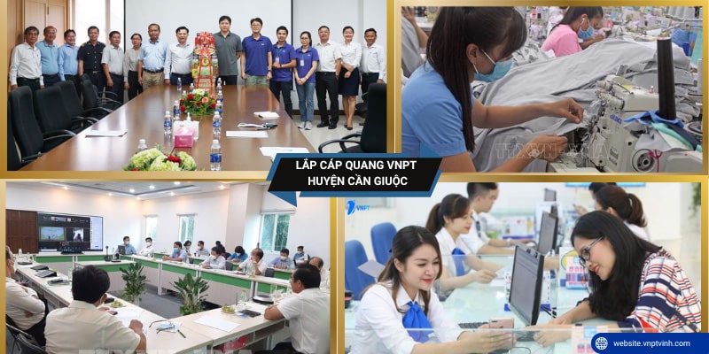 Lắp đặt cáp quang VNPT huyện Cần Giuộc