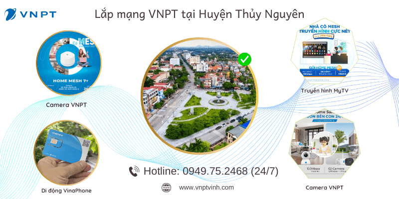 Lắp mạng VNPT huyện Thủy Nguyên