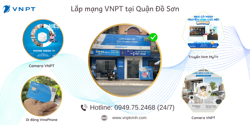 Lắp mạng VNPT Quận Đồ Sơn