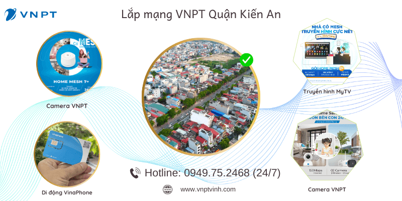 Lắp mạng VNPT Quận Kiến An